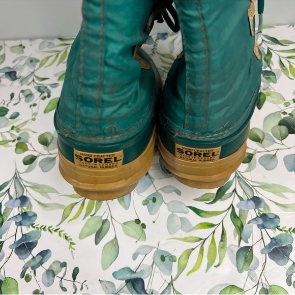 Vintage Sorel Snowlion Tall Insulated Winter Snow Boots 6 - Picture 9 of 9